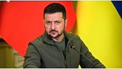 الرئيس الأوكراني فلوديمير زيلينسكي 