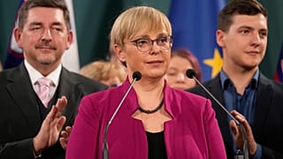 Обращение Наташи Пирц-Мусар после подсчёта большинства голосов во втором туре президентских выборов