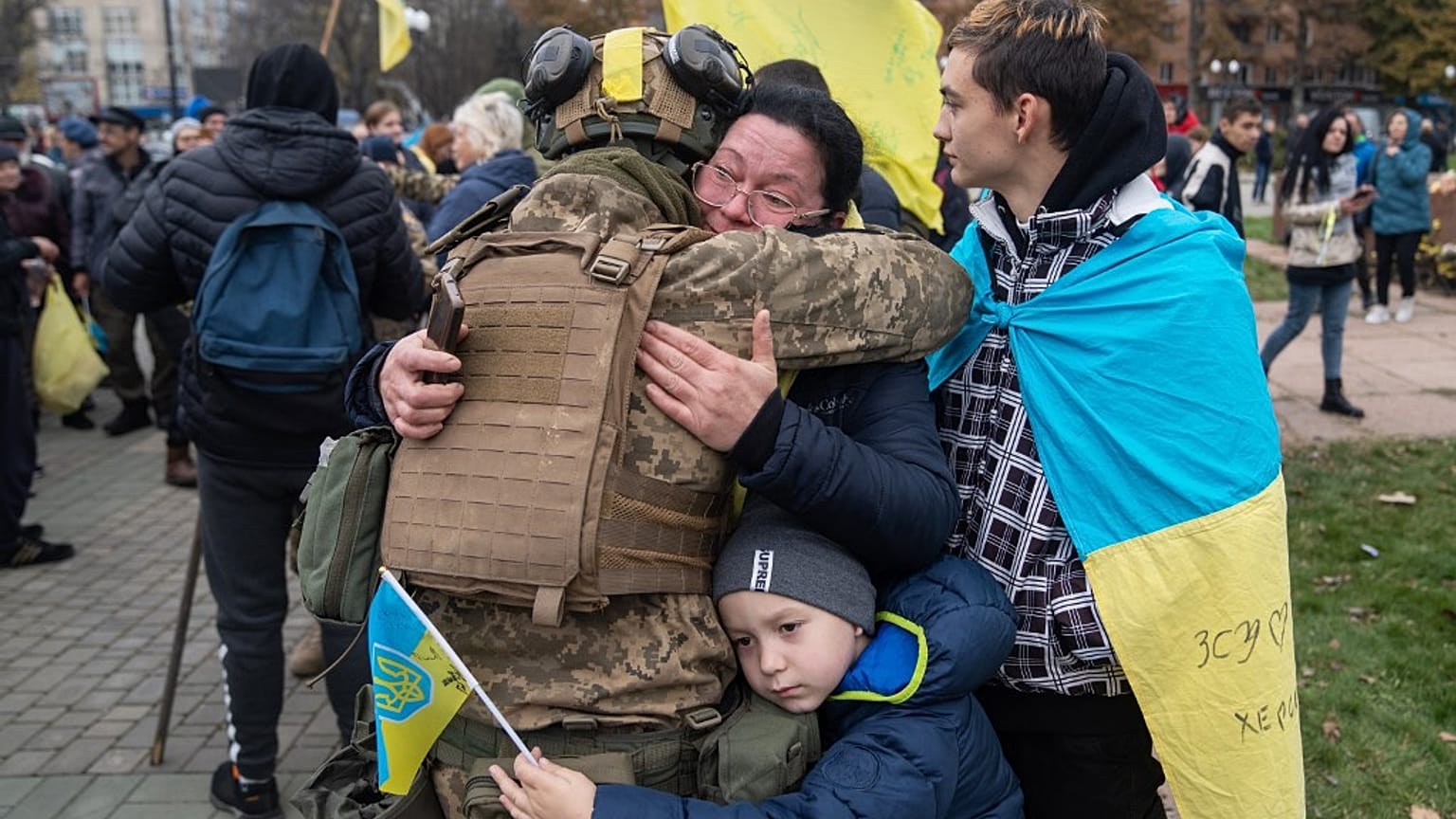 Kherson liberata