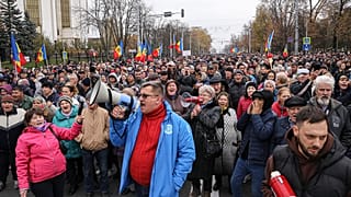 Антиправительственные протесты в Кишиневе