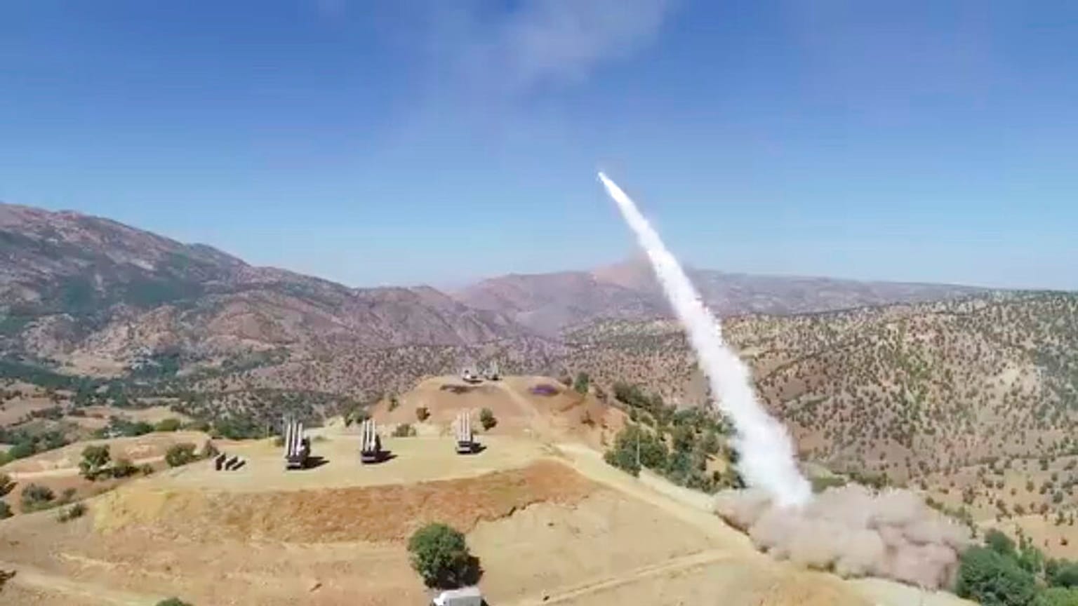 Arşiv: İran ordusu Irak'taki Kürt bölgesini füzelerle hedef alıyor, 29 Eylül 2022