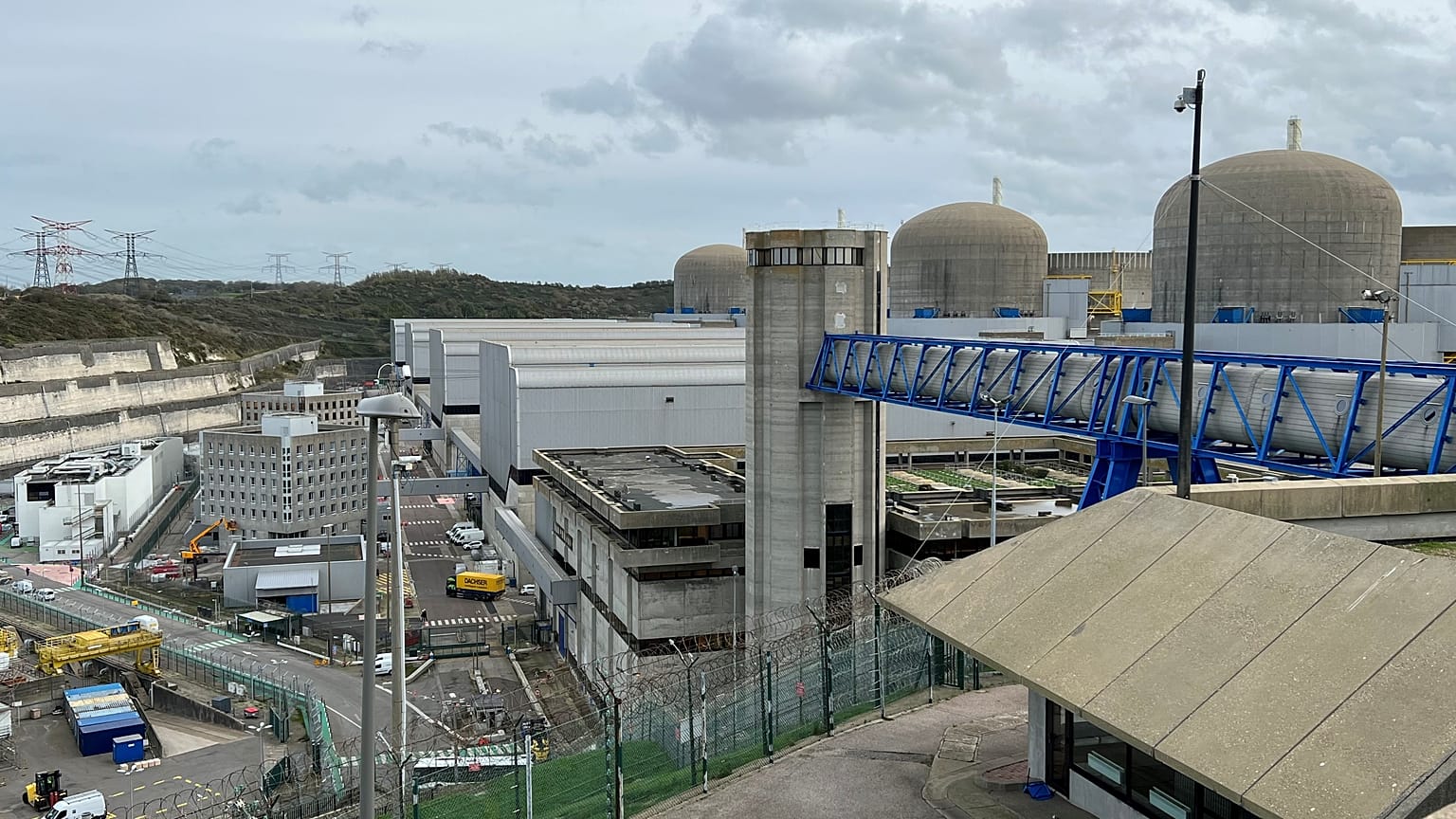 EDF nuclear power plant in Paluel, Tuesday November 8th, 2022.