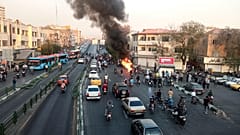 Protest in Teheran (Aufnahme vom 10. Oktober 22)
