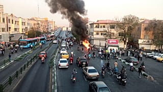 Protest in Teheran (Aufnahme vom 10. Oktober 22)