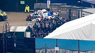 Des migrants à Dover en Angleterre 14/11/2022