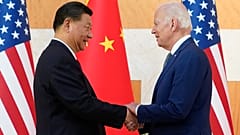 ABD Başkanı Joe Biden (sağ) ile Çin Devlet Başkanı Şi Cinping, Bali'de görüştü 