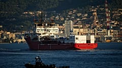 Das humanitäre Schiff Ocean Viking am letzten Freitag auf dem Weg nach Toulon