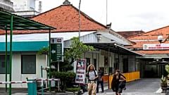 Krankenhaus in Denpasar auf Bali in Indonesien, in dem sich Russlands Außenminister Sergei Lawrow aufgehalten haben soll