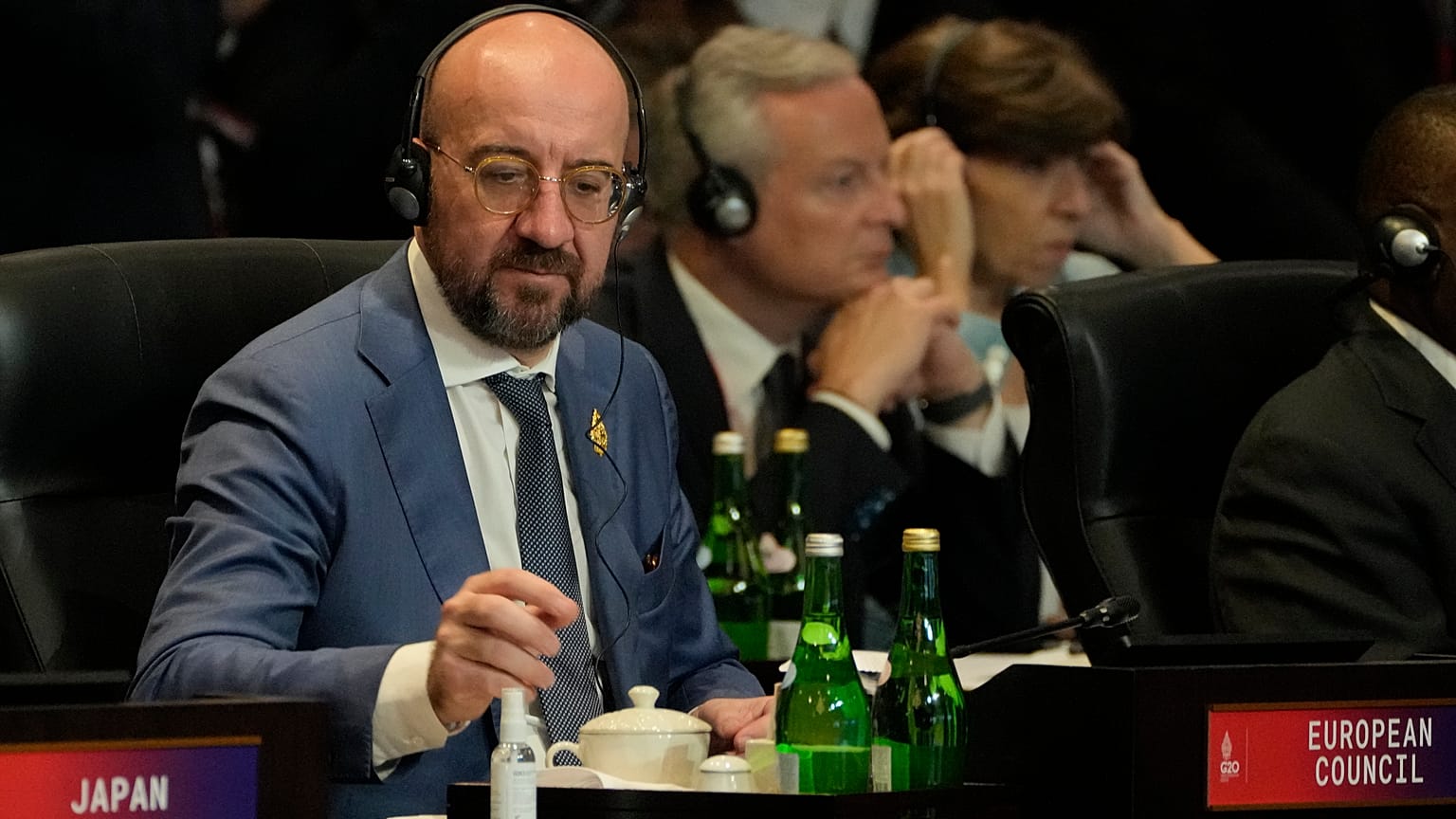 Глава Евросовета на саммите G20, Нуса-Дуа, Бали, Индонезия, 15 ноября 2022 года.