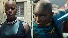 Florence Kasumba and Michaela Coel in Black Panther: Wakanda Forever