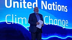 Frans Timmermans, Vizepräsident der Europäischen Kommission, wartet auf seine Rede auf dem UN-Klimagipfel COP27