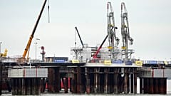 Flüssiggasanleger nahe Wilhelmshaven