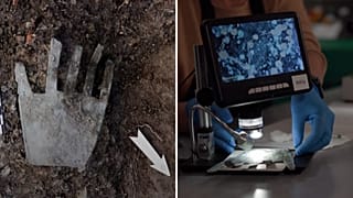 The discovery has been described as "an important historical milestone". 