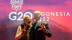 US-Präsident Joe Biden mit dem indischen Premierminister Narendra Modi auf dem G20-Gipfel