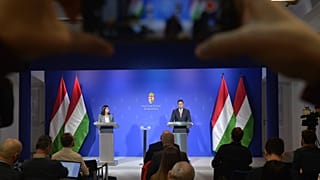 Egy korábbi kormányzati tájékoztató képe (illusztráció)