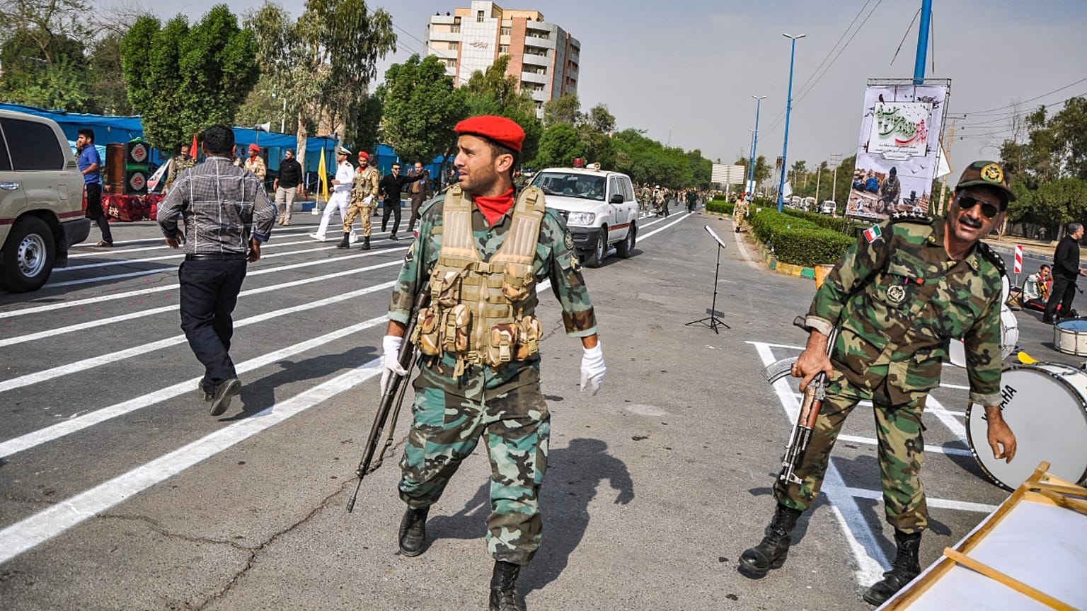 صورة أرشيفية لقوات الأمن في محافظة خوزستان
