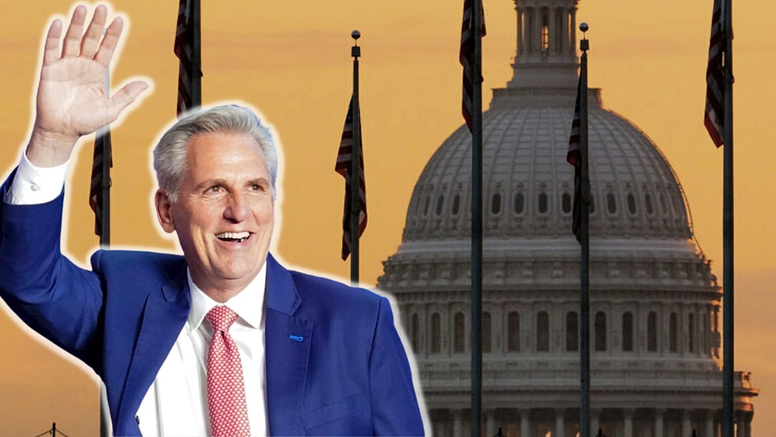 Le chef des Républicains à la Chambre des Représentants, Kevin McCarthy, le 09/11/2022