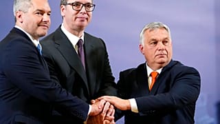 Avusturya, Macaristan ve Sırbistan Belgrad'da üçlü anlaşma imzaladı