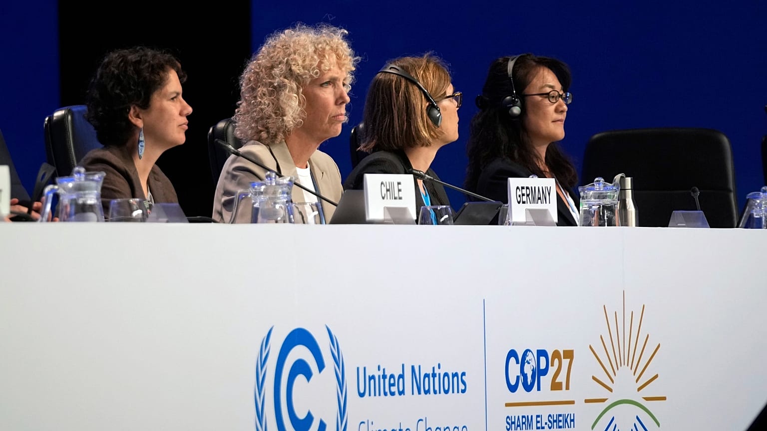  Women are controlling negotiations about the thorniest topic in the United Nations climate talks in Egypt.