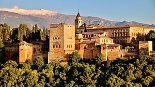 Granada tops the rankings for budget destinations in Europe thanks to free attractions and low-cost public transport. 