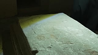 A talapzat, ahonnan eltűntek Patyomkin herceg földi maradványai.