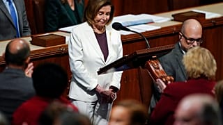 Nancy Pelosi in aula a Washington