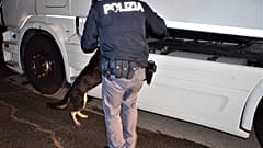 Italian police conducts investigation that led to the issue of 18 arrest warrants for alleged Italian and Tunisian migrant smugglers. Thursday, 17 November 2022.
