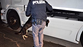 Italian police conducts investigation that led to the issue of 18 arrest warrants for alleged Italian and Tunisian migrant smugglers. Thursday, 17 November 2022.