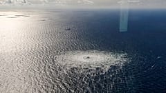 Gasaustritt nach den Sprengungen von Nordstream 1 und 2