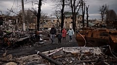 Bucsát porig rombolta az orosz haderő, és súlyos mészárlást követtek el. A Spanyolországban menedékjogot kérő orosz katona is ezen a környéken szolgált. 