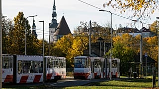 Столица Эстонии Таллин, октябрь 2022 года