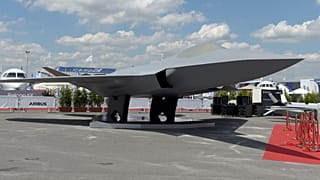 Макет истребителя FCAS