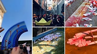 اعتراض نمادین دانشجویان ایران به یاد کیان پیرفلک
