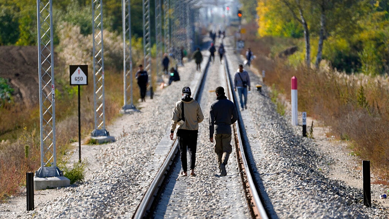 La route dite des Balkans est l'une des plus employées par les migrants