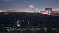 Teile der ukrainischen Hauptstadt Kiew bleiben weiterhin im Dunkeln