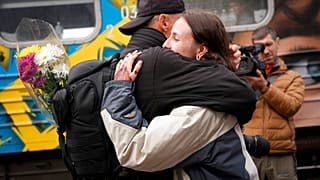 "Поезд победы" прибыл в Херсон из Киева