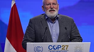 Vice-presidente da Comissão Europeia Frans Timmermans na COP27