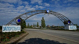 Central nuclear de Zaporiyia (Ucrania).