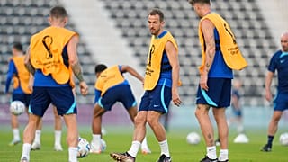 Harry Kane und Co. beim Training in Katar