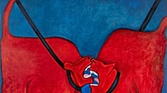 Herman Prigann "Begegnung", 1978, Öl auf Leinwand  - Museum moderner Kunst Stiftung Ludwig Wien, erworben / acquired in 1982