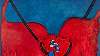 Herman Prigann "Begegnung", 1978, Öl auf Leinwand  - Museum moderner Kunst Stiftung Ludwig Wien, erworben / acquired in 1982