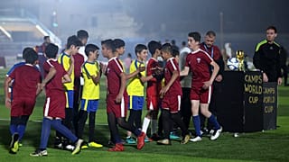 Coupe du monde de football des enfants d'Idleb, en Syrie.