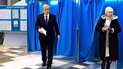 Kasim-Yomart Tokáyev, presidente reelecto de Kazajistán, Astaná, Kazajistán 20/11/2022