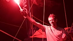 Thomas Ruyant (LinkedOut), vainqueur de La Route du Rhum-Destination Guadeloupe 2022 en IMOCA