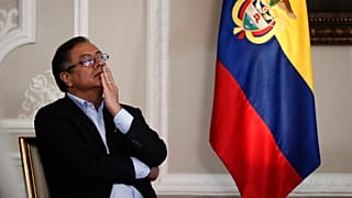 ARCHIVO - El presidente de Colombia Gustavo Petro