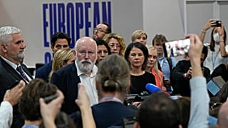 Il vice presidente della Commissione europea, Frans Timmermans, ha espresso la grande delusione dell'Ue per l'accordo raggiunto alla Cop27.