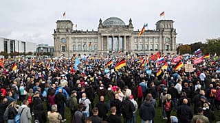 Októberben számos tüntetés volt Berlinben az elszabaduló árak miatt