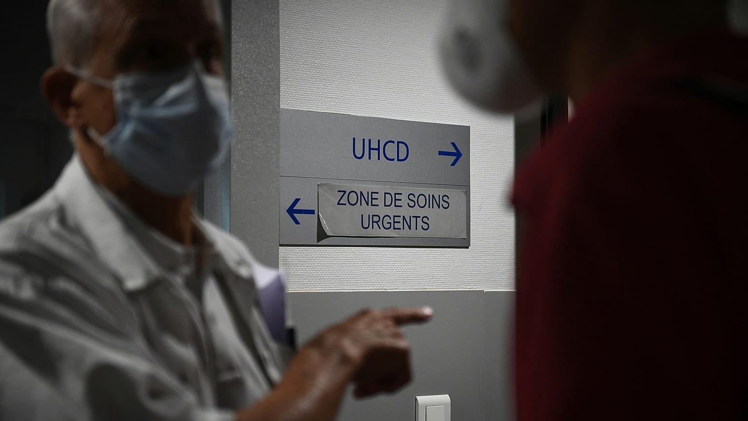 Service d'urgences dans l'hôpital de Montauban dans le sud de la France - 20.06.2022