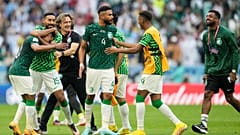 السعودية تفجّر مفاجأة تاريخية بالفوز على الأرجنتين وميسي 2-1 في مونديال كأس العالم بقطر، 22 نوفمبر 2022.