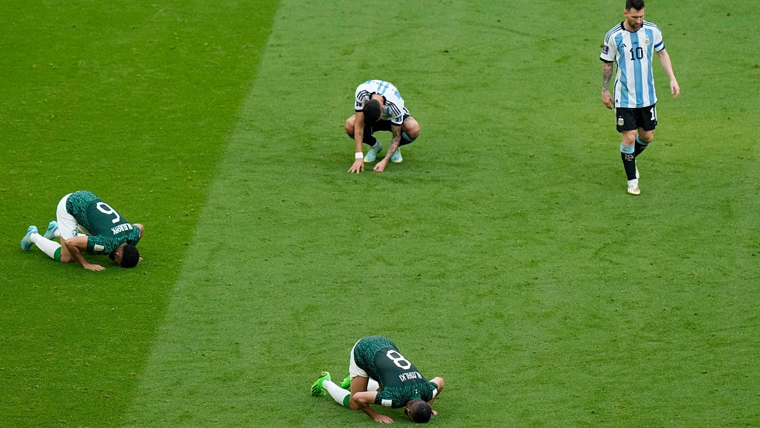 Arjantin ve Suudi Arabistan milli takımları